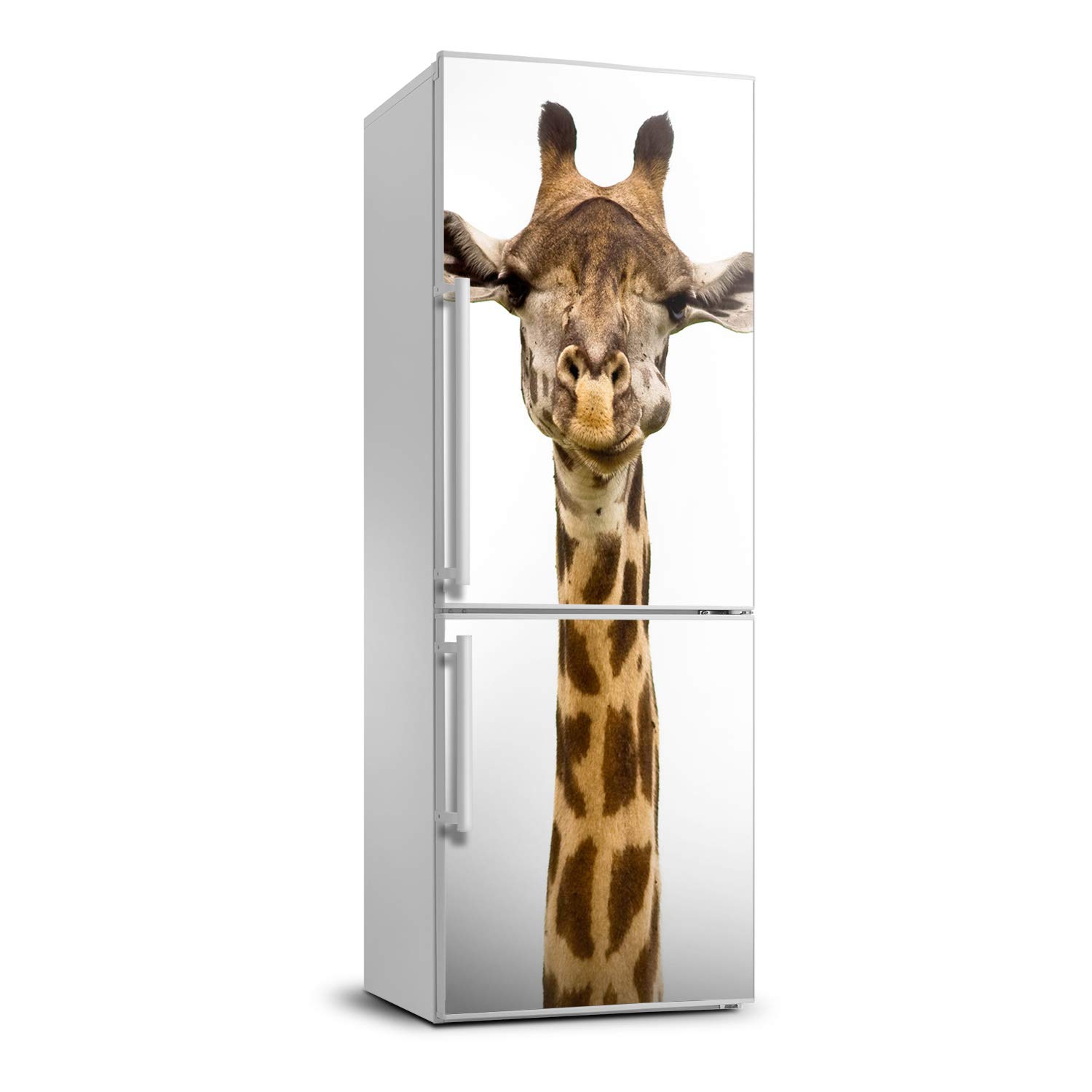 Autocollant frigo girafe Tulup 70x190 cm pour décoration de cuisine