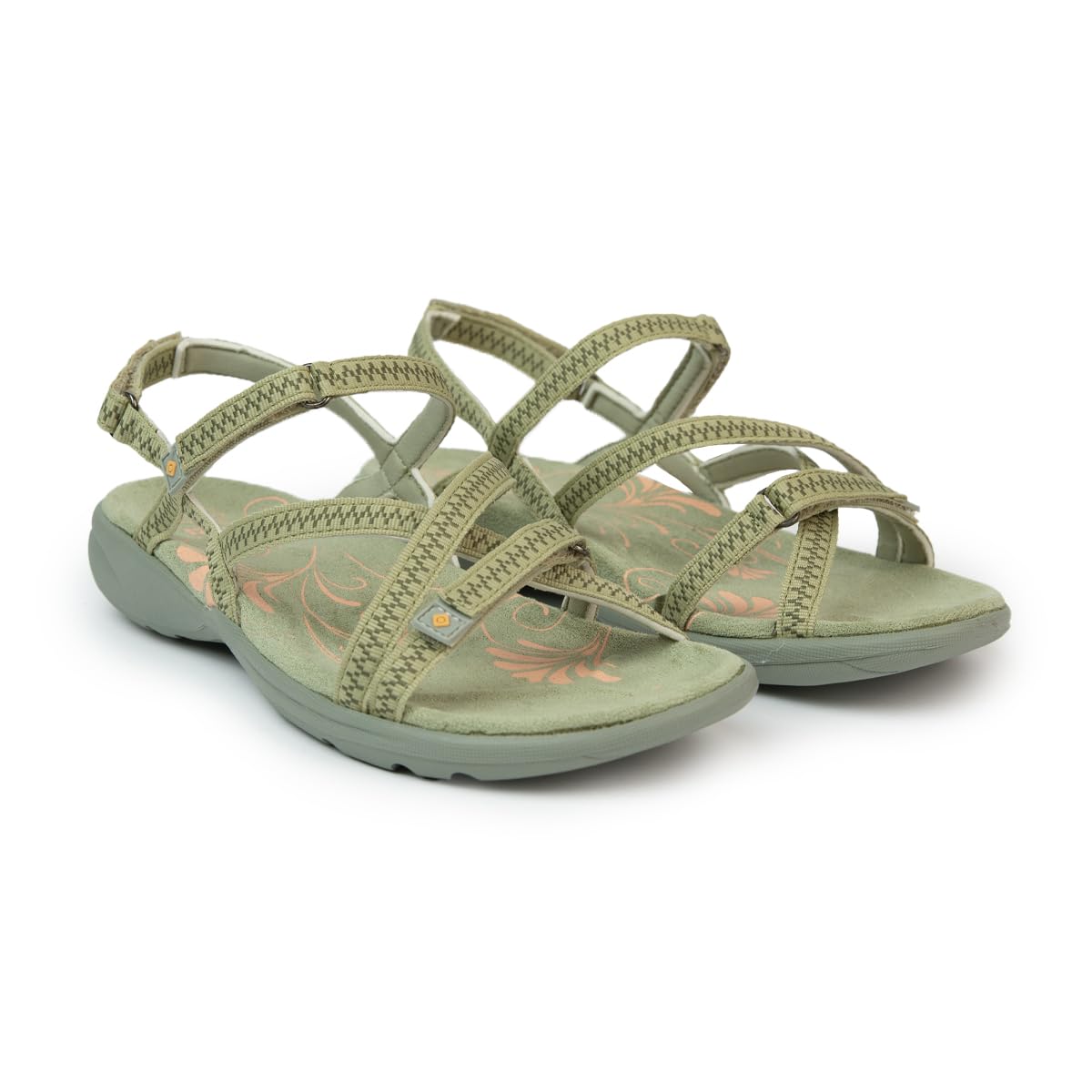 Izas Tencelle V4 Sandalias de Mujer para Verano para Senderismo y Trekking. Calzado de Caminar Deportivo y Cómodo. Sandalias Planas con 3 Ajustadores. Color Azul