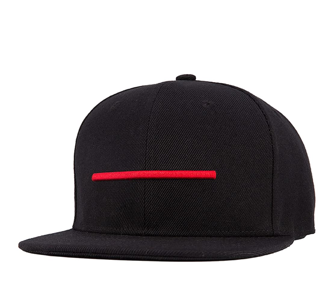 QuanhaigouSnapback Hat for Men Women,Hip Hop Style Colorful Flat Bill Hats Teens Adjustable Baseball Cap