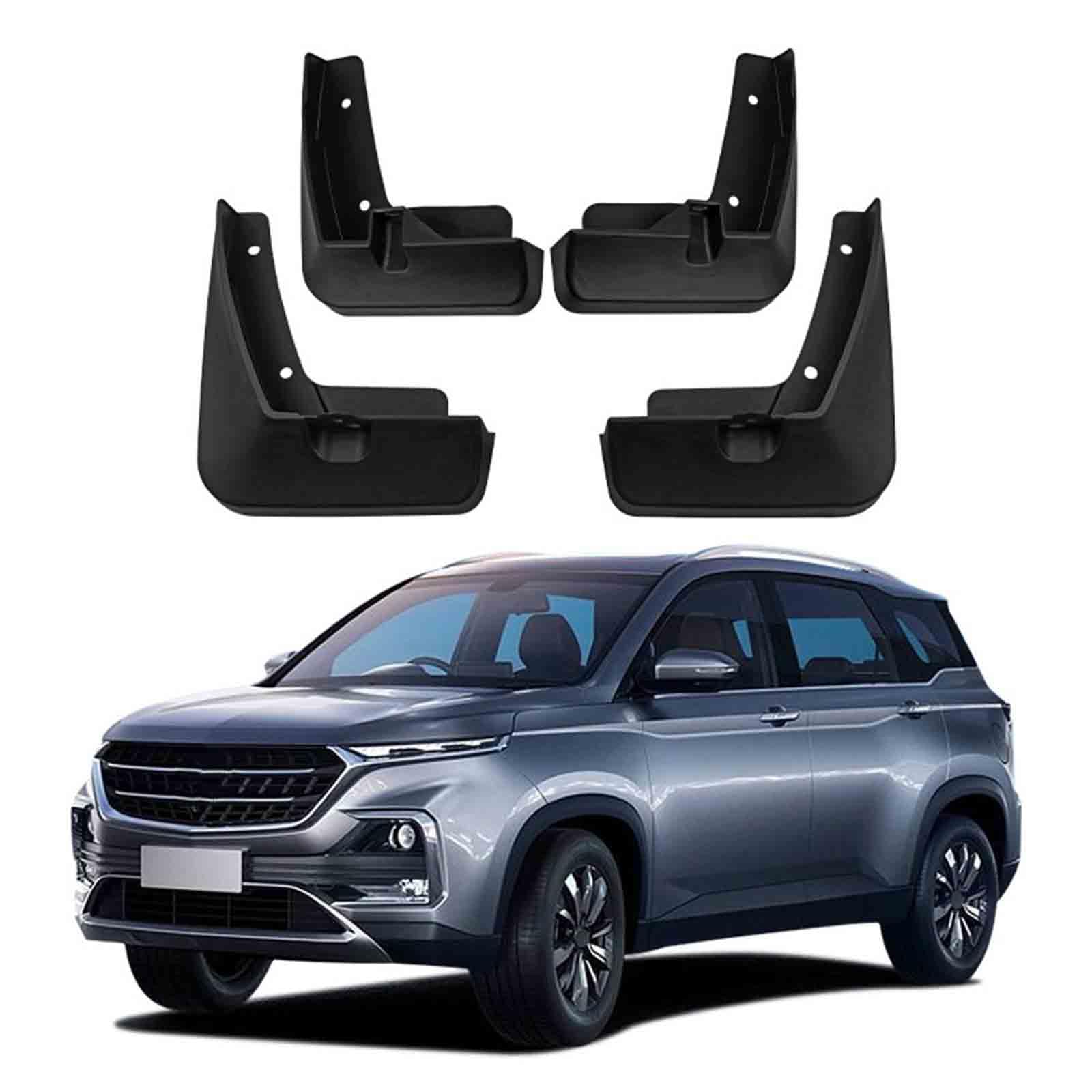 YPSBBHD Car Mud Flaps Fender Splash Guards, Compatible with BAOJUN 530 2018-2019, Splashproof Exterior Accessories for Car Wheel Protector