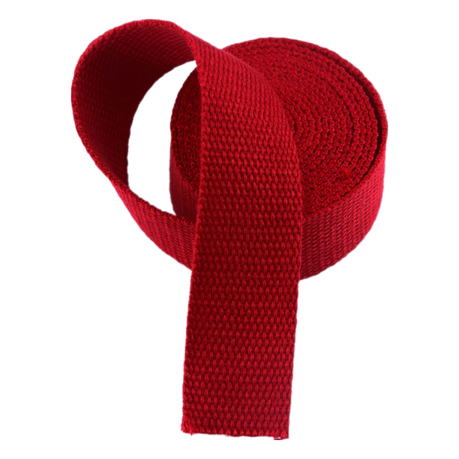 25mm Polyester cotton webbing strap for bags leash arts crafts outdoor accessories, 9 metre/roll