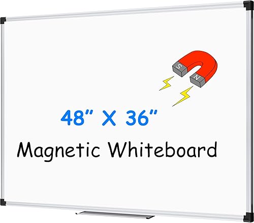 Vista 93 de XBoard - Pizarra blanca magnética pequeña, borrado en seco de 15 x 12 pulgadas, pizarra blanca colgante para pared con bandeja para bolígrafos
