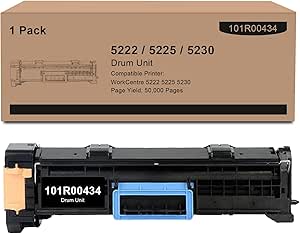 Amazon.com : 5222 5225 5230 Drum Unit Replacement for Xerox 101R00434 ...
