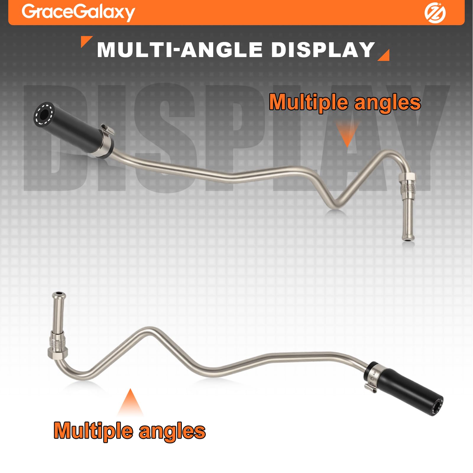 GraceGalaxy Tubo pressione scarico per sensore per Captur I, Clio IV, Duster, Fluence, Kadjar, Kangoo, Symbol, Thalia III, Talisman 1.5 dCi 223211870R, 223216385R, 6071420104,Tubo pressione scarico