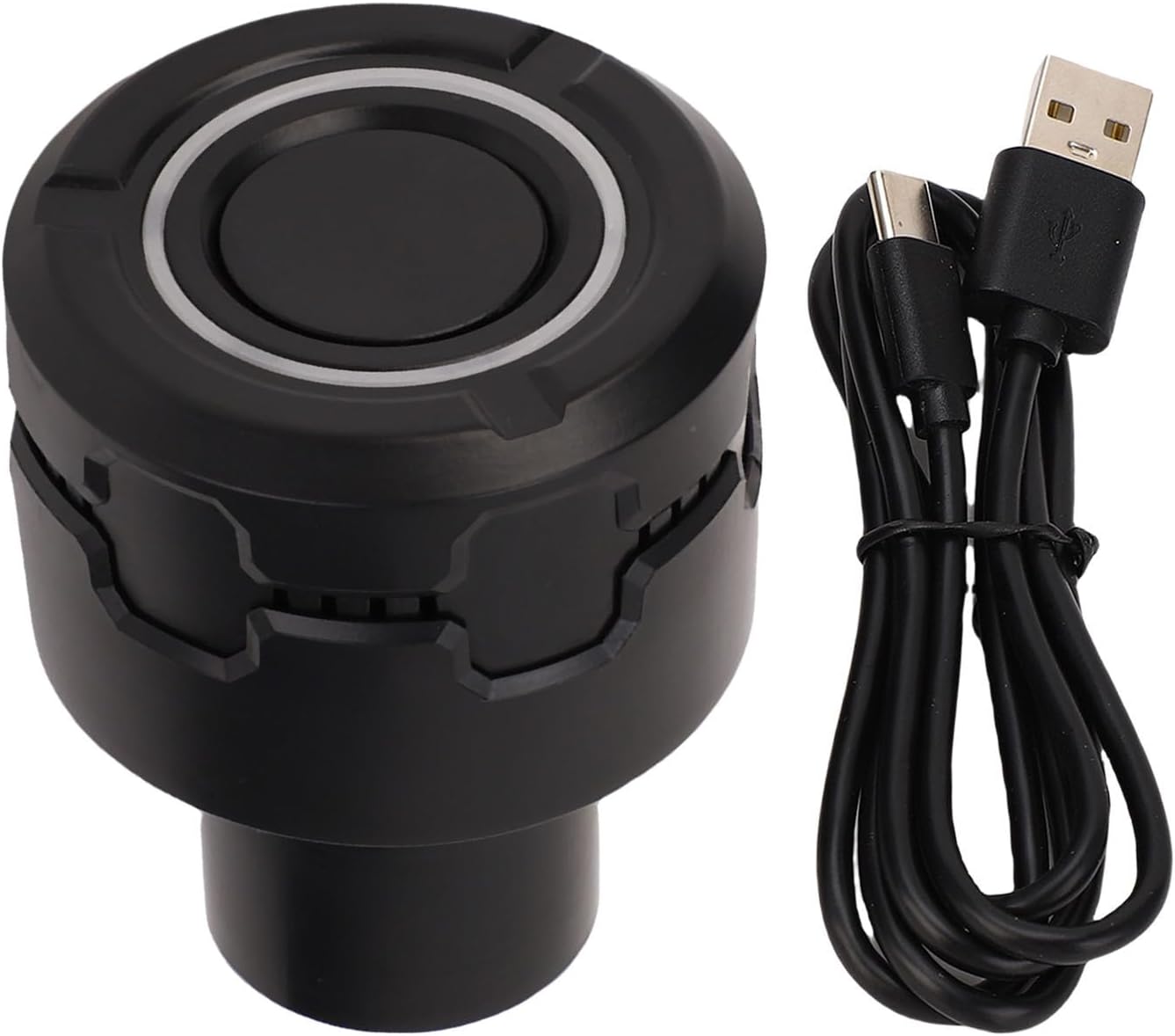 4K Telescope Electronic Eyepiece for 1.25 Inch, Portable HD WiFi Telescope and Microscope Eyepiece with Built in 1600mAh Battery for Astrophotography Bird Watching