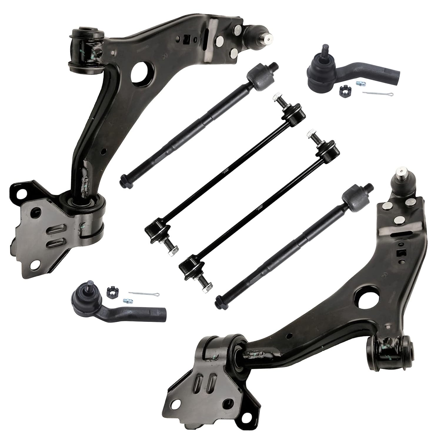Detroit Axle - 8pc Front End Suspension Kit for 2015-2018 Ford Focus