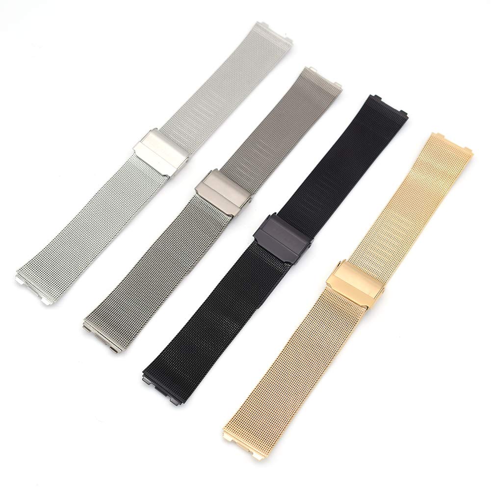 22mm Spring Bar Stainless Steel Watch Strap Replacement for Skagen 233X Series (Titanium)