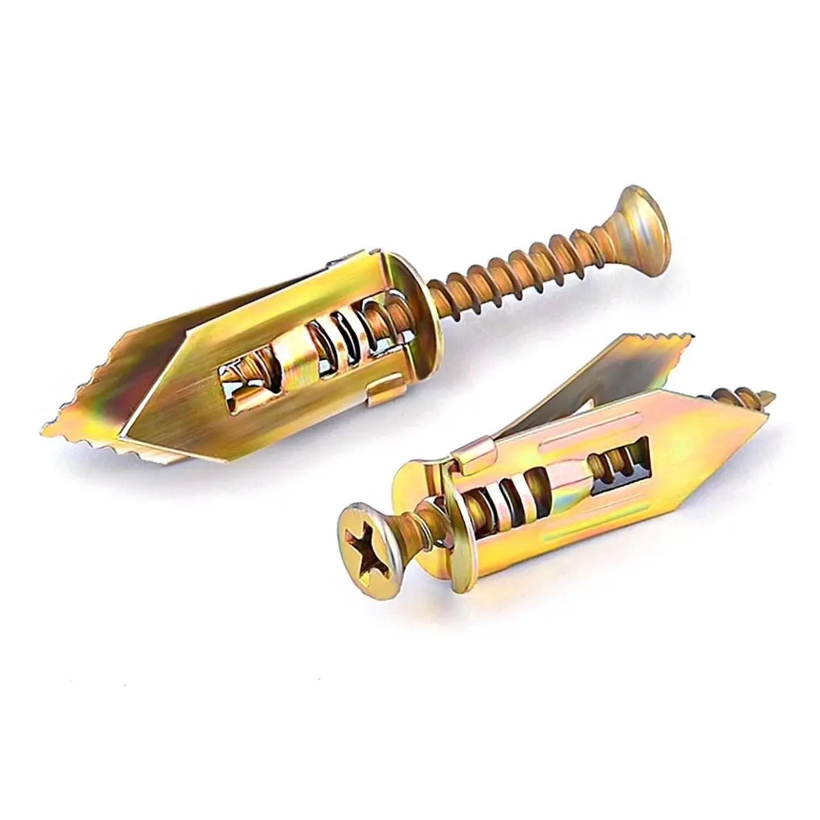 Hohlwandstecker Nagel-in Hammer Treiber Schraube Verzinkt Rostfrei Befestigung Expansion Bolzen Selbst Bohren Härte(12 * 40mm)