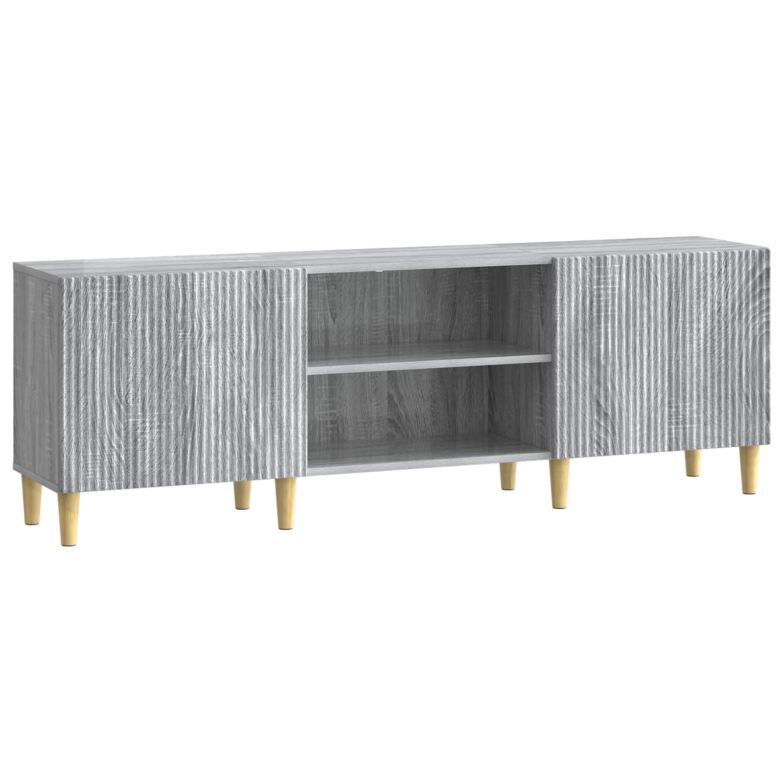 Mobile TV grigio Sonoma, 150 x 31 x 50 cm, in legno