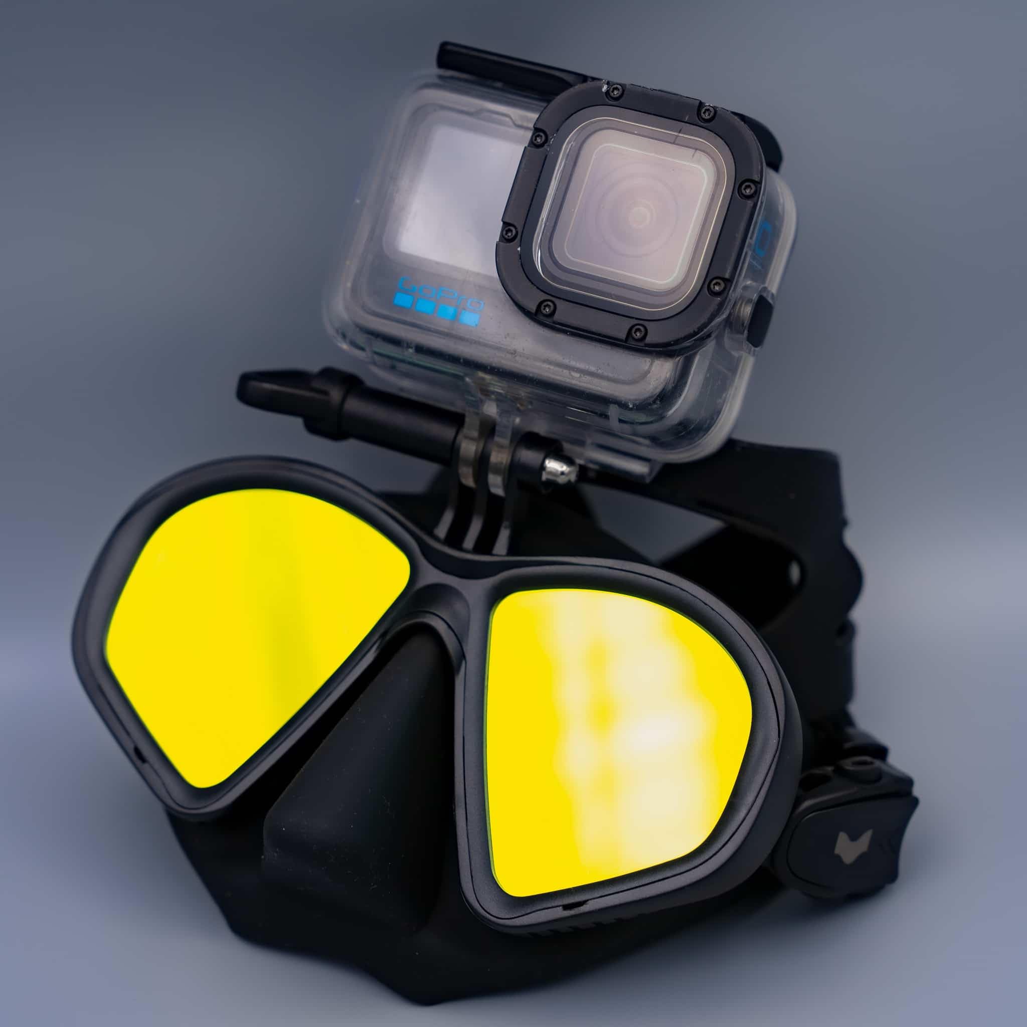 Amazon | UMMY ダイビングマスク GoProアダプター付き Shot 全3色 