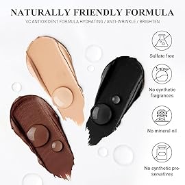 LUXAZA PRO Brown Eyeshadow Stick Makeup Set 3PCS, Neutral Shimmer And Matte Cream Eye Shadow Palette, Metallic Bronze Smoky Eyeliner Brightener Crayon Kit, Ideal Gift for Women -Cocoa Island Matte