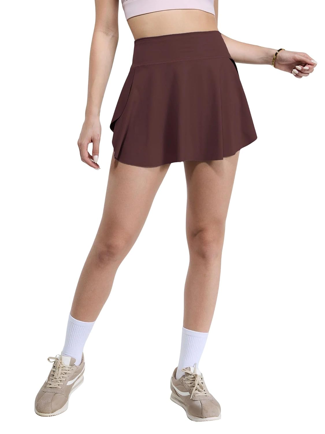 CAVA Swirl Tennis Skorts for Women | Built-in Shorts, Moisture-Wicking, Stretchable, Pockets, Twirl-Friendly Design | Acti...