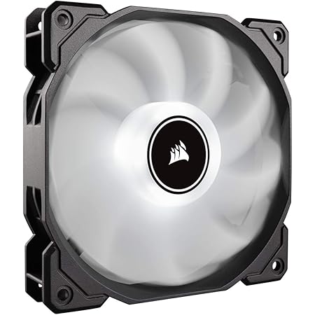 Corsair CO-9050079-WW AF120 Air Series, 120 mm LED Low Noise Cooling Fan - White (Single Pack)