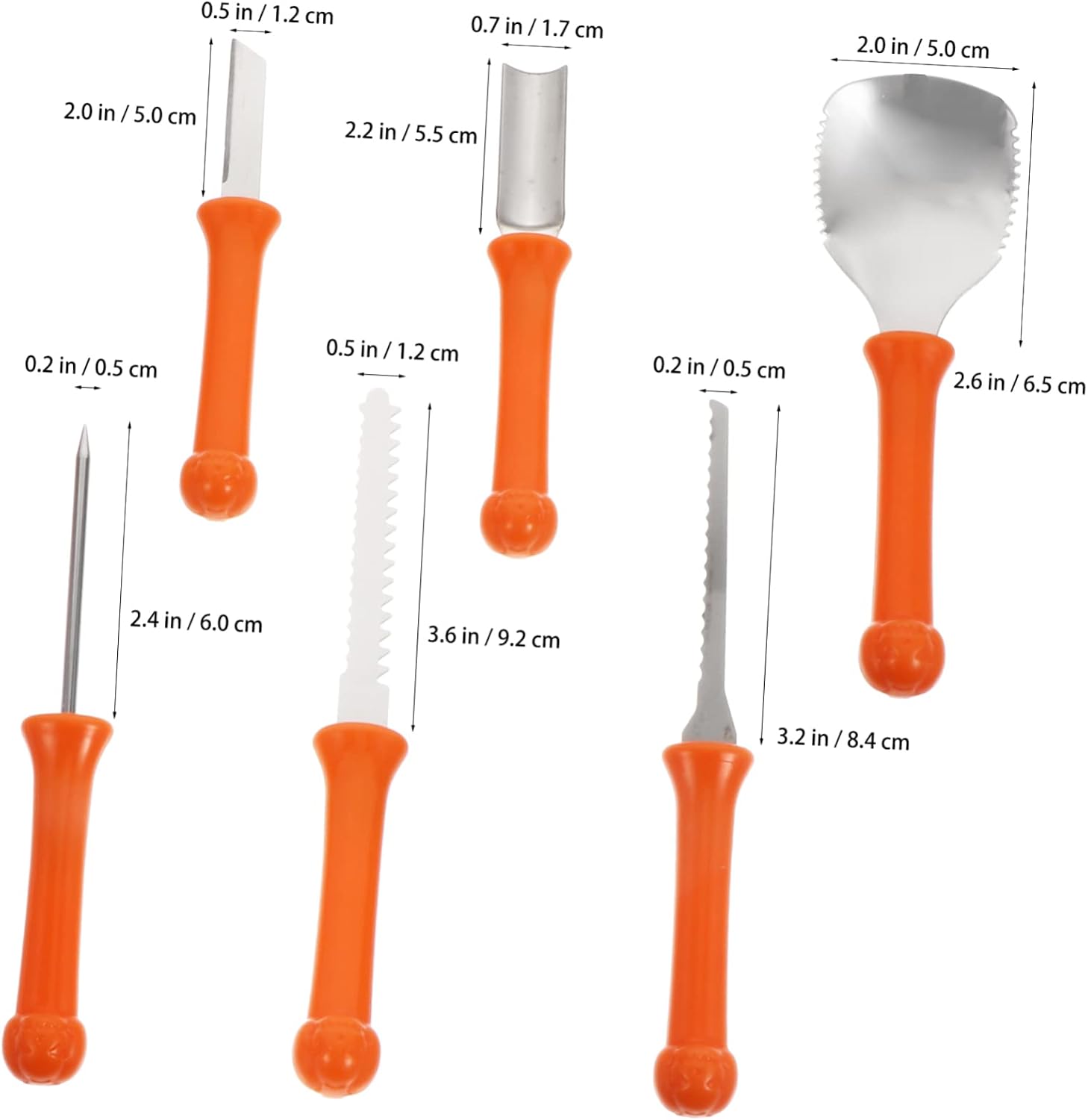 Halloween Season Pumpkin Carving Tools Set with Storage Bag