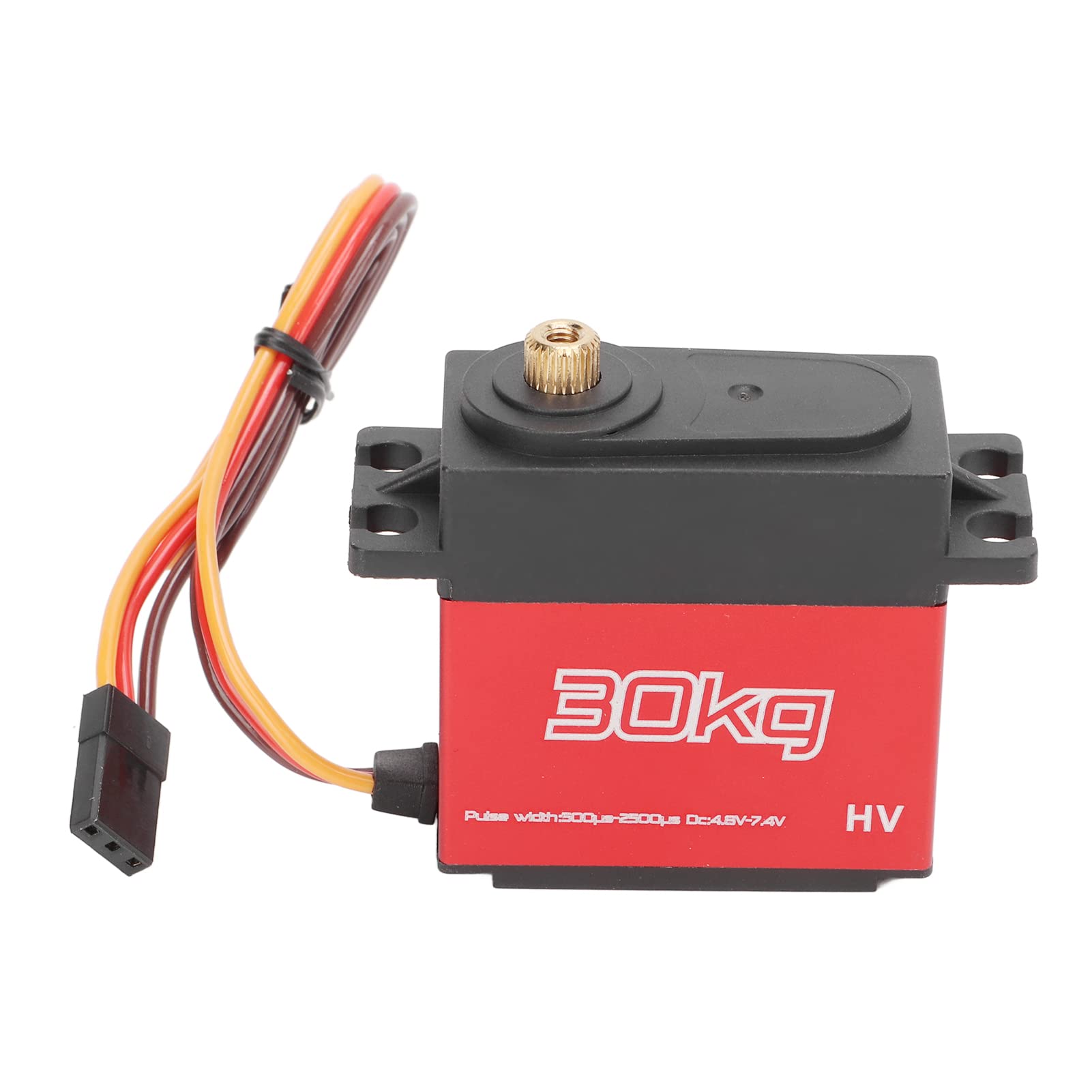 4 sztuk RC 30KG Servo Metal Gear Stop Aluminium Wodoodporny RC Sterownik Silnik Z Metalowym Servo Arm 25T dla Samochodu 1/10 RC