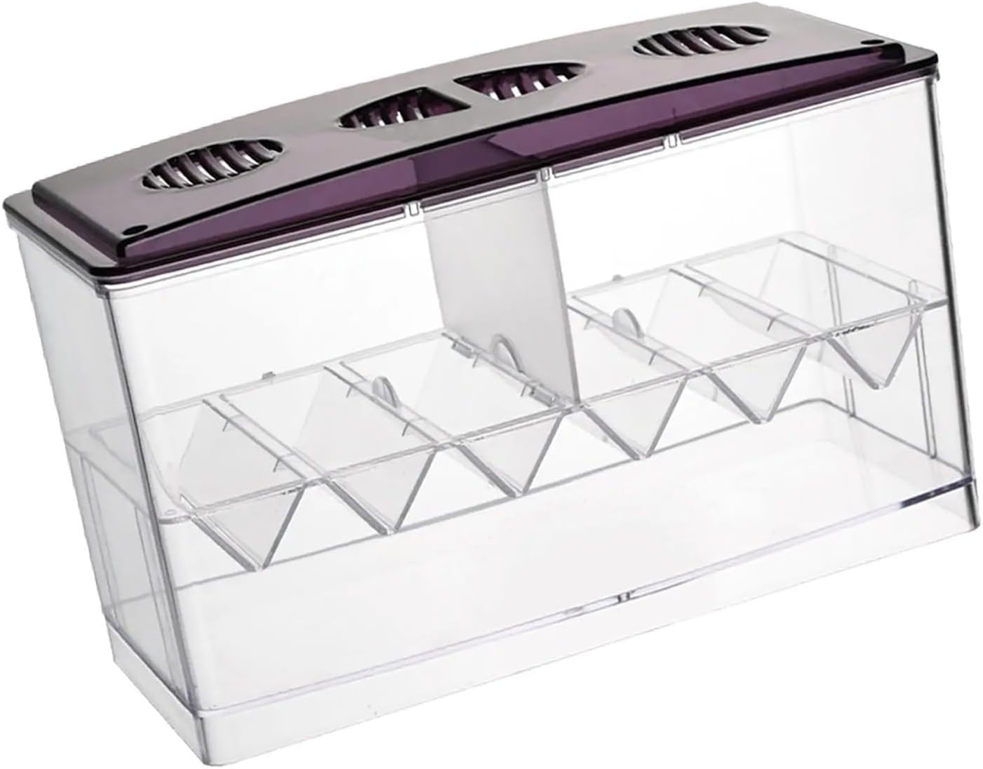 Aquarium Fish Breeding Box Transparent Fry Hatchery Tank Divider for Aquatic Newborn and Small Creature Rearing