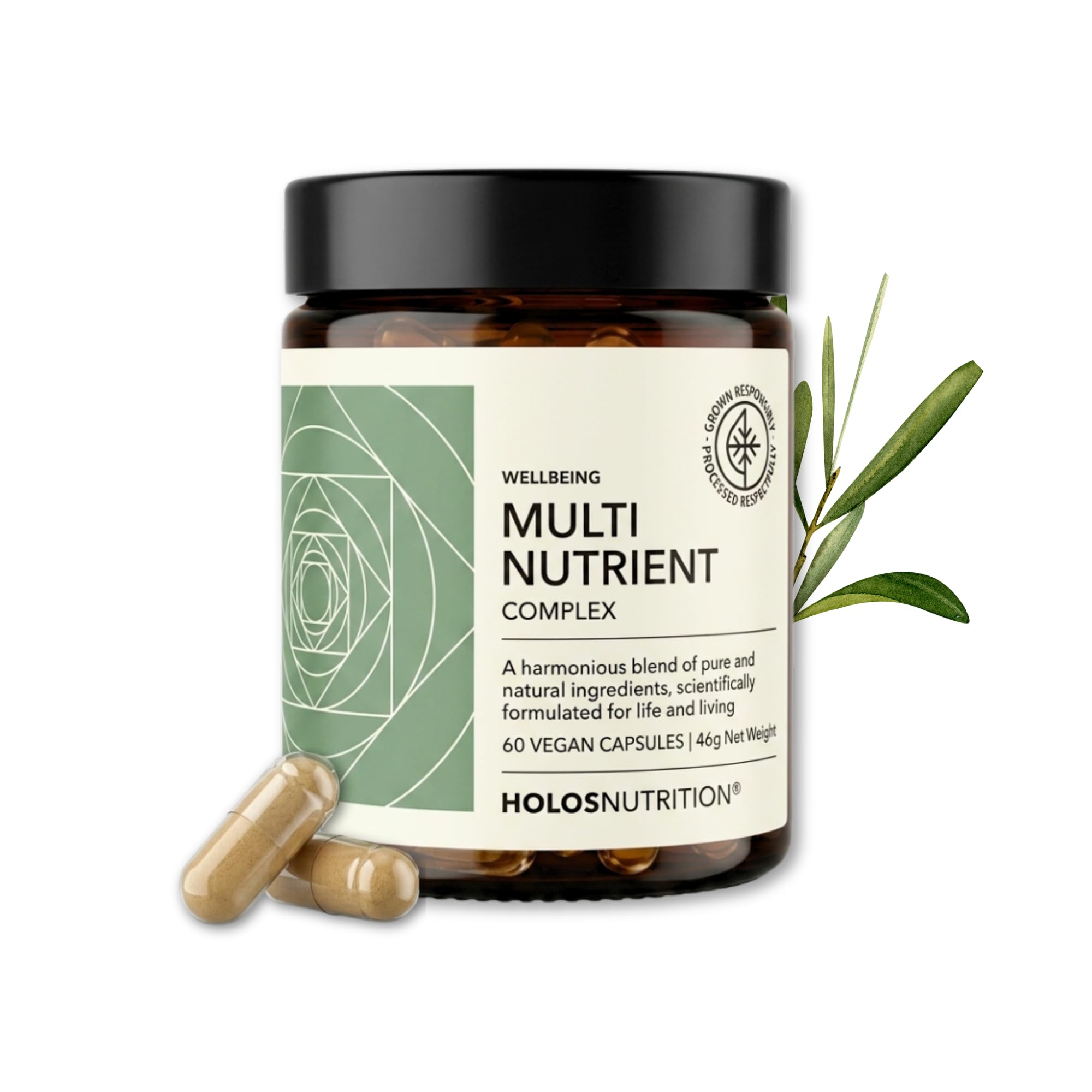 Multi Nutrient Complex, Vitaminas y Minerales, 60 Cápsulas