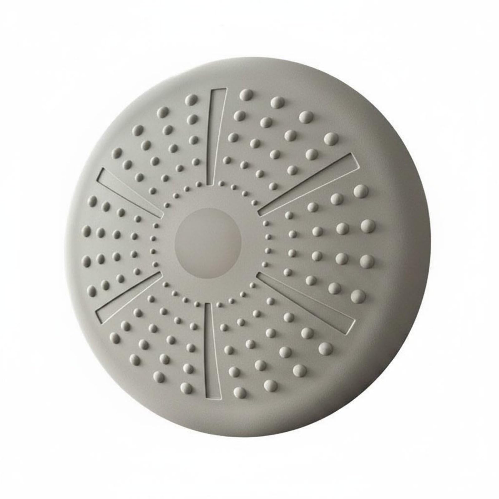 de Equilibrio Cojín de Estabilidad Disco Proprioceptivo Almohadilla de Balance con Relieve Antideslizante y Dureza, Gris, Gris Claro, 34CM