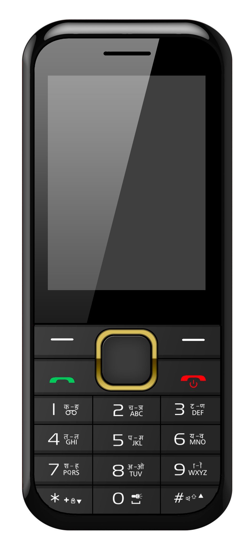 Videocon Bazoomba 6 V2SB Dual SIM Feature Phone (Black-Gold