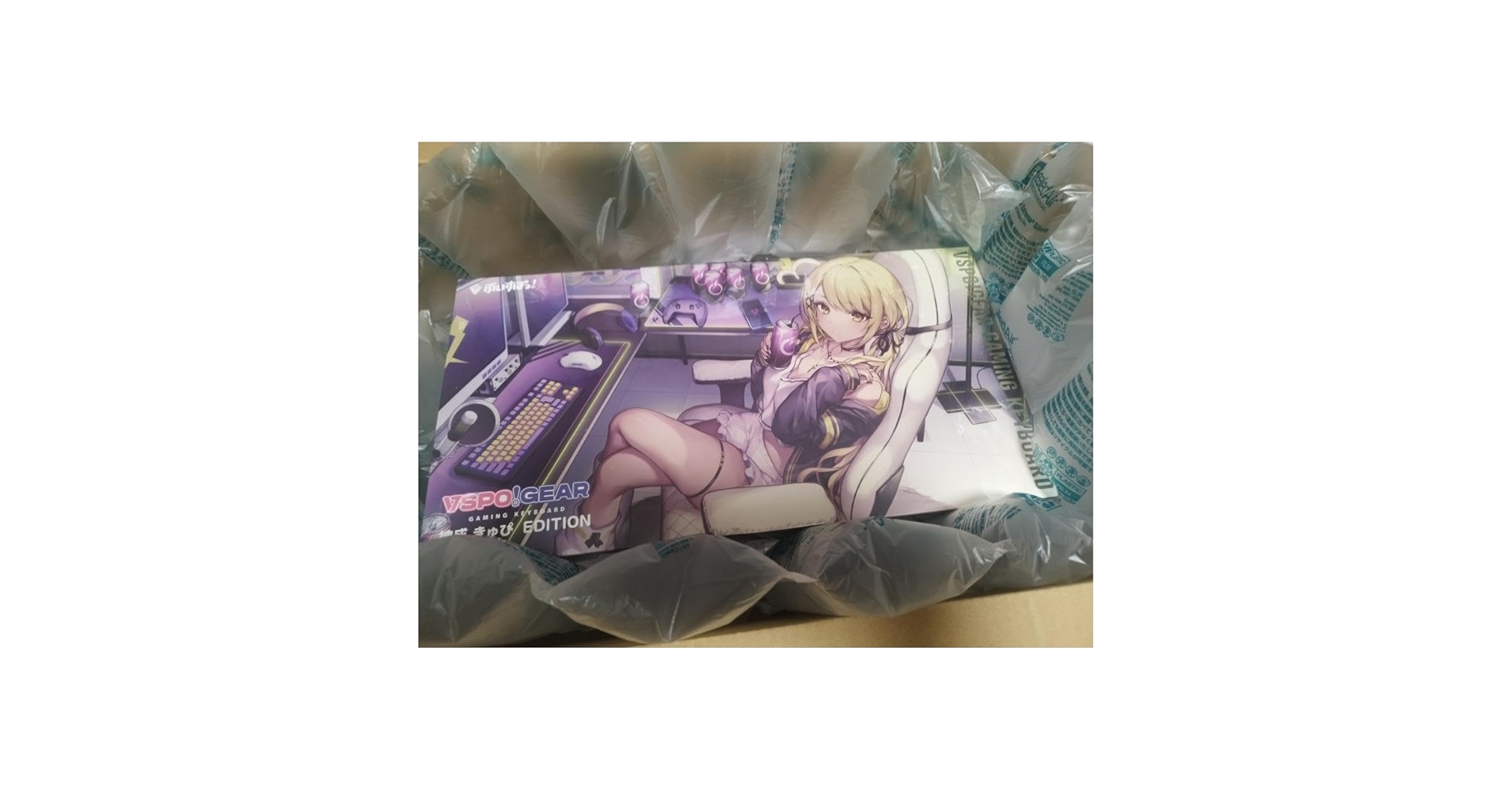 神成きゅぴ EDITION ゲーミングキーボード 神成きゅぴ - VSPO! GEAR