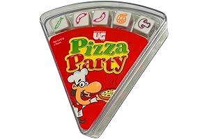 Pizza Party Dice Game: Family and Kids Game for Ages 6+