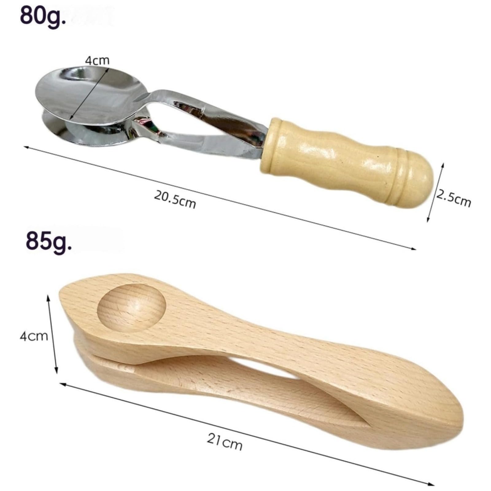Cucchiai musicali in legno e acciaio inossidabile, strumenti tradizionali a percussione folk, per feste e vacanze, perfetti per musica con batteria in acciaio e esplorazione creativa del suono