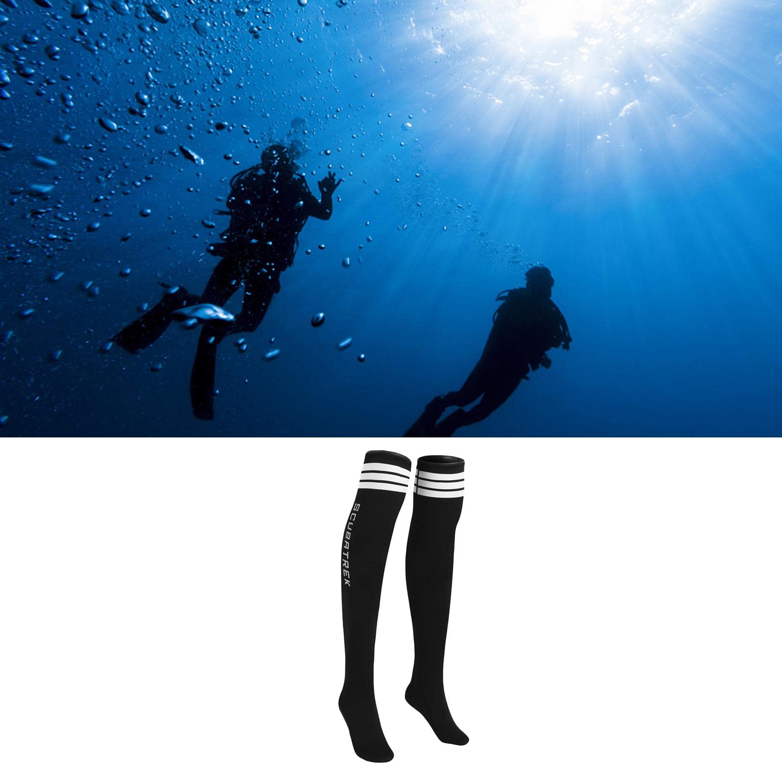 Damen Tauchstrümpfe Neopren Schwimmsocken Schnorchel Stiefel Isolierung Gegen Kaltes Wasser für Wassersportarten Bootsausflüge Taucher Zuhause