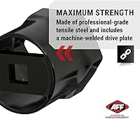 Vista 3 de AFF Tuerca de bloqueo de rodamiento de rueda motriz de 3/4" (disponible en 6 u 8 puntos y varios tamaños)