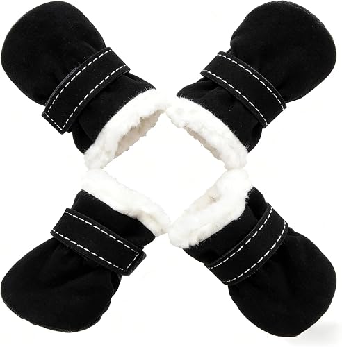 GabeFish Winter Small Dog Shoes