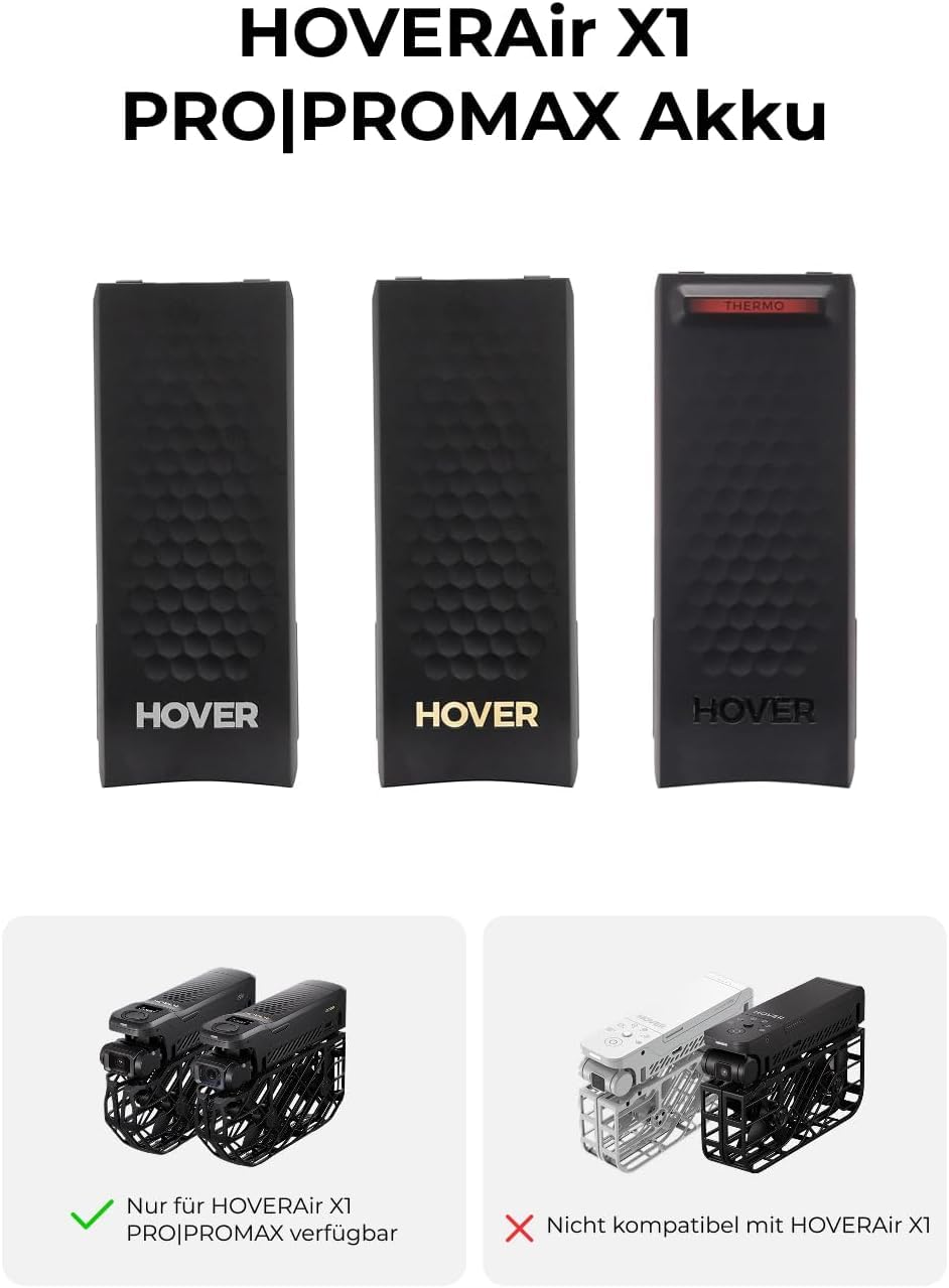 HOVERAir Thermo Smart-Akku für X1 PRO|PROMAX Flug-Aktionskamera