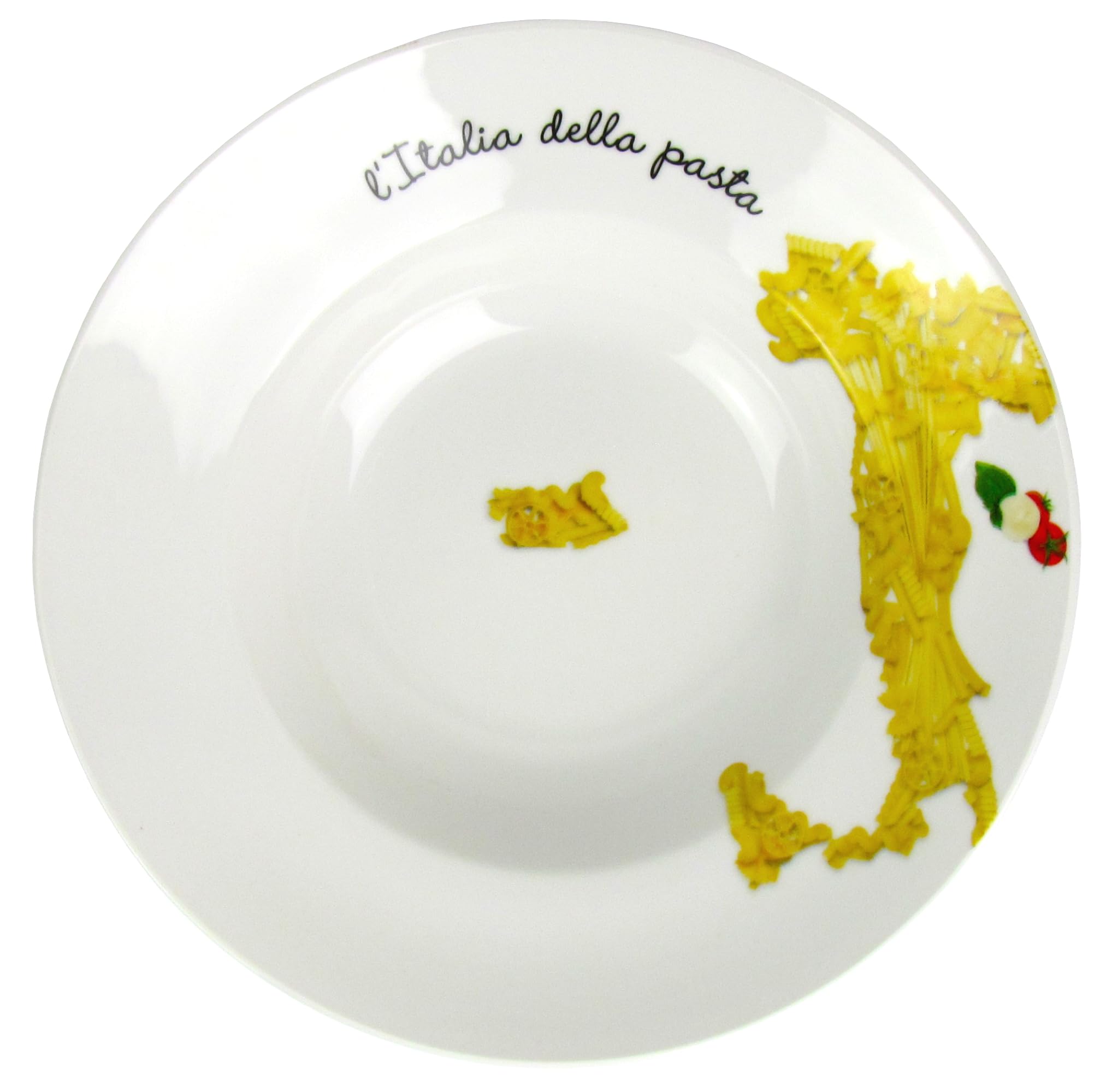 Retsch Arzberg XL Lot de 6 assiettes à pâtes en porcelaine, diamètre 27 cm, design italien, assiettes creuses, assiettes à salade