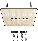 VIVOSUN VS1000 LED Grow Light with Full Spectrum Diodes & Sosen Driver Dimmable Lights Sunlike for Indoor Plants Seedling Veg and Bloom Lamps for 2x2/2x4 Tent