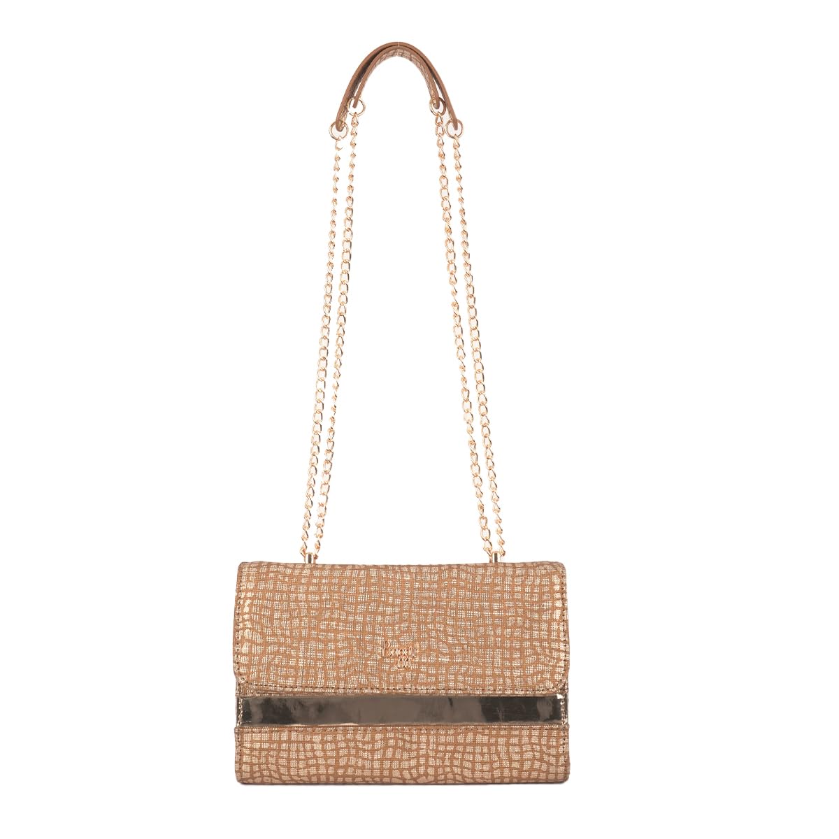 Baggit Women Gold Xs Size Satchel Sling Bag | Ladies Stylish Casual Cross Body Purse Handbag (B0CZXL4XFZ) Amazon Price History, Amazon Price Tracker