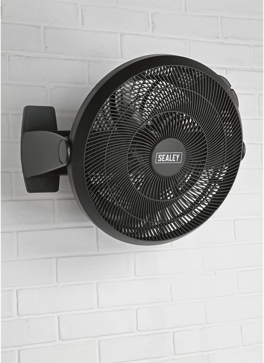 Sealey SFF16 Desk/Floor Fan 3-Speed 16" 230V