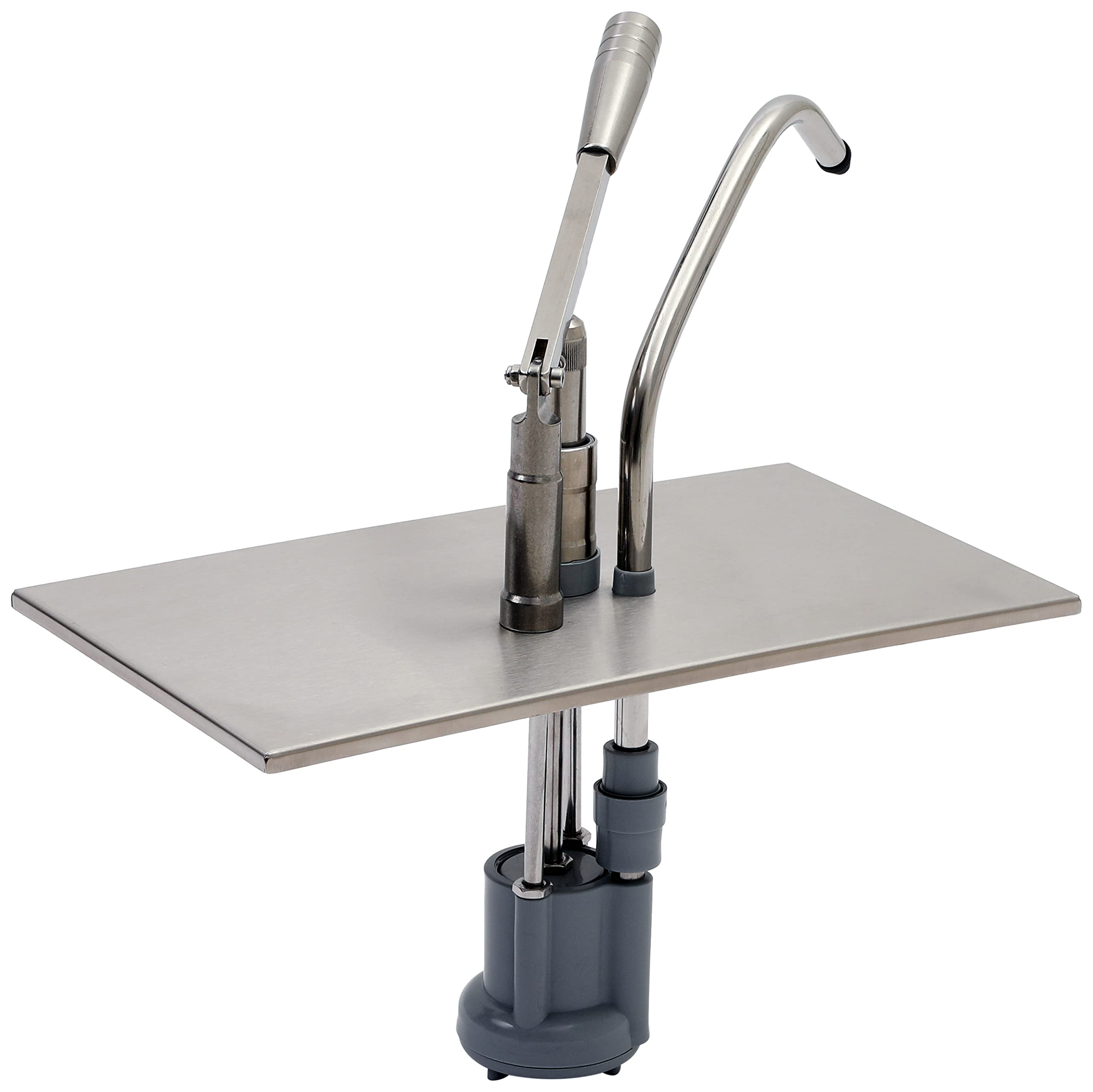 SARO KD-0213 - Coperchio GN con dispenser a pompa, per contenitori GN 1/3, dosaggio da 35 ml, per salse dense, in acciaio inox