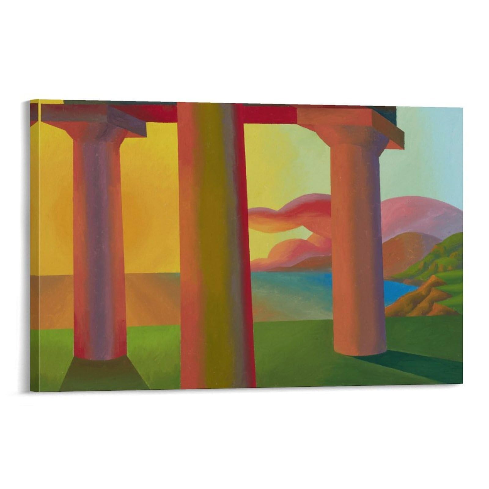 KLAGCBDF SALVO Untitled (6) Canvas Wall Art Prints Poster Photo Picture Painting Posters Room Decor 24x36inch(60x90cm)