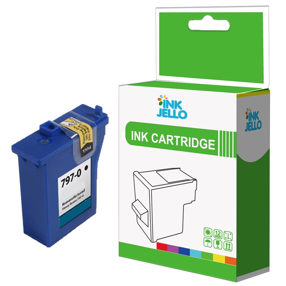 InkJello Compatible Ink Cartridge Replacement for Pitney Bowes DM50 DM55 K700 K721 (Blue, 1-Pack)