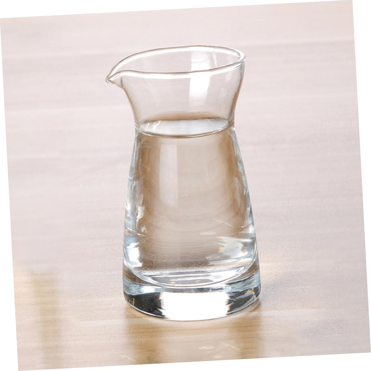 Zerodeko 6 Stück Milchkännchen aus Glas 80ml Kleine Milchkrüge mit Ausgießer Vielseitig Nutzbar und Frischhaltend Elegantes Design für Zuhause und Gastronomie