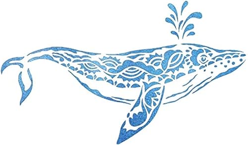 Vista 30 de Plantillas de animales para pintar sobre madera, tela, paredes, aerógrafo y más Plantilla Mylar reutilizable (lobo) Lobo,Gato,Águila,Búho