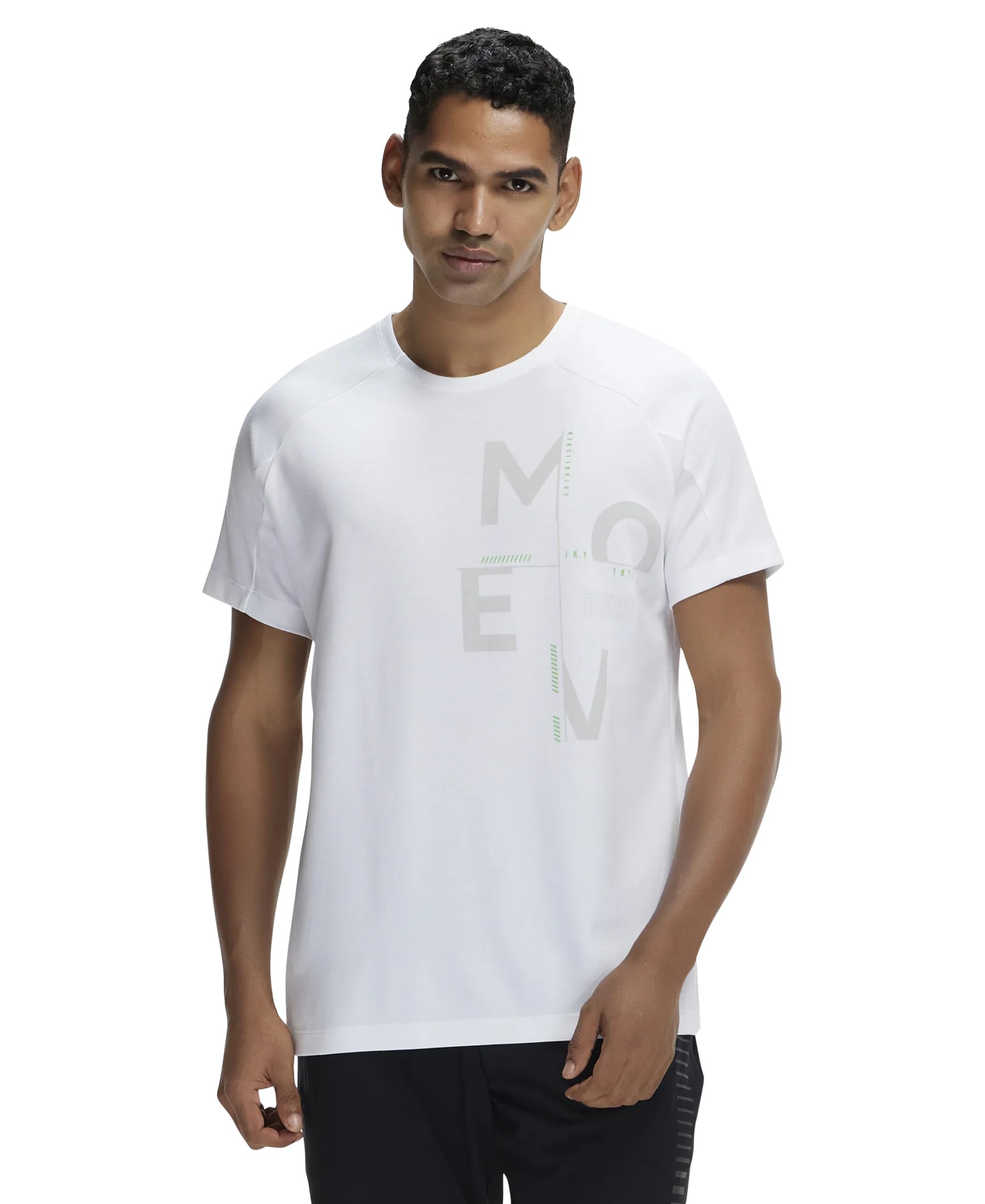Jockey MV02 Men's Super Combed Cotton Blend Graphic Printed Round Neck Half Sleeve Active Wear T-Shirt with Stay Fresh Treatment (Prints May Vary)-picture-39
