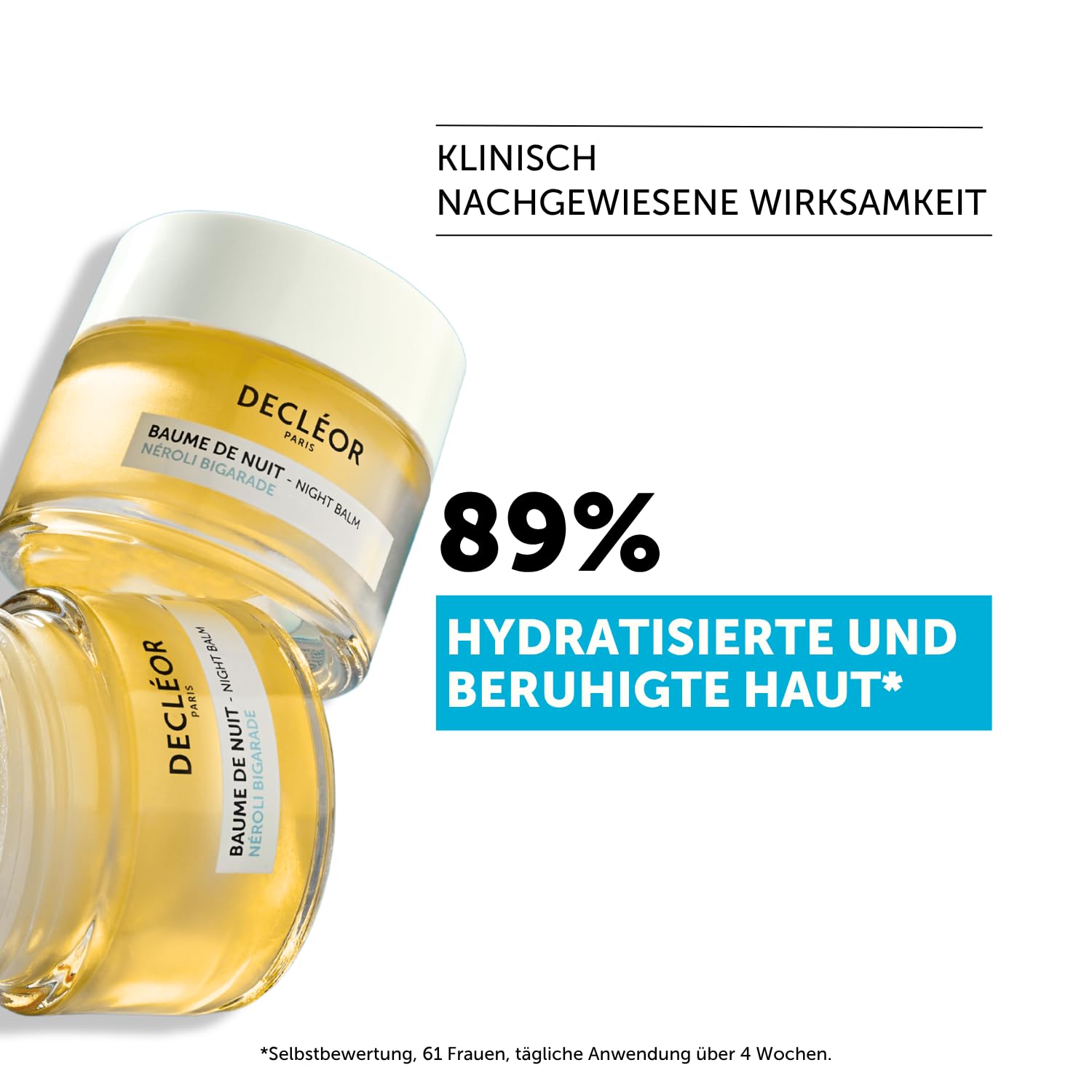Decléor – Nachtbalsam Néroli Bigarade – 15 ml – Für trockene Haut