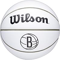 Vista 1 de WILSON Mini baloncesto con autógrafo del equipo de la NBA - Brooklyn Nets