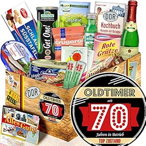 Oldtimer 70 ++ Spezialitäten Ossi Set ++ Geschenke zum 70 Geburtstag