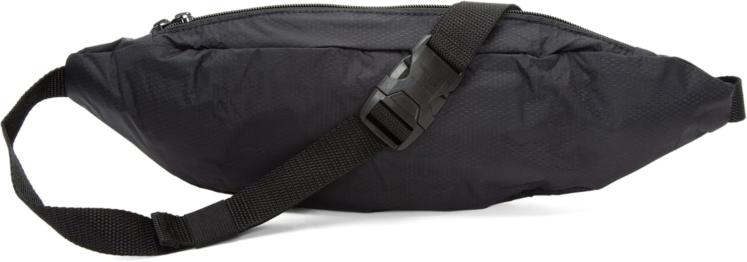 Manhattan Portage Covert Waist Bag Lightweight Water-Repellant 2 Zippered Compartments Ideal for Day Trips & Travel Versatile Waist Chest or Crossbody Carry