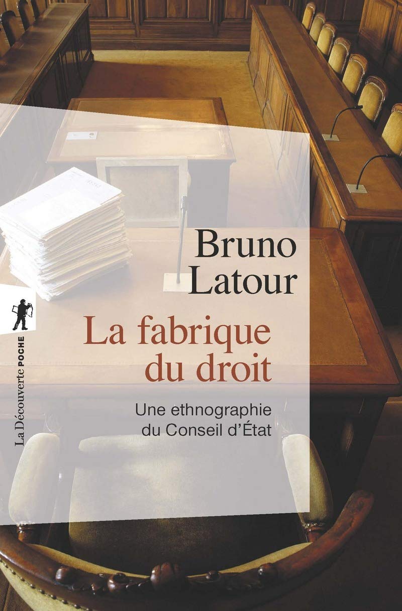 La fabrique du droit (Nouvelle édition) (Poche / Sciences humaines et sociales)