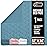 GORILLA GRIP Washable Underpads, Waterproof Reusable Heavy Absorbency Incontinence Bed Pads, Leak Proof Toddler Mattress Pad, 52x34 Slip Resistant Protector for Bedwetting, Adults and Kids, Blue