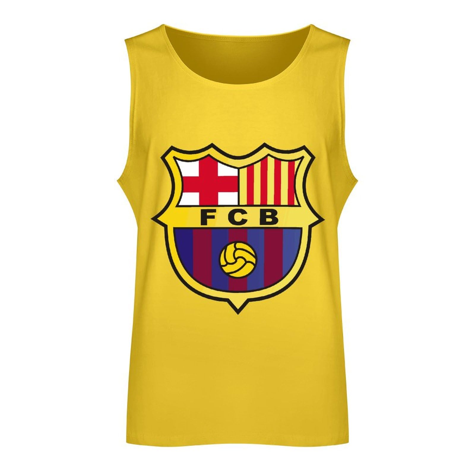 Amazon.co.jp: メンズ タンクトップ FCバルセロナ スポーツ 袖なし 綿 