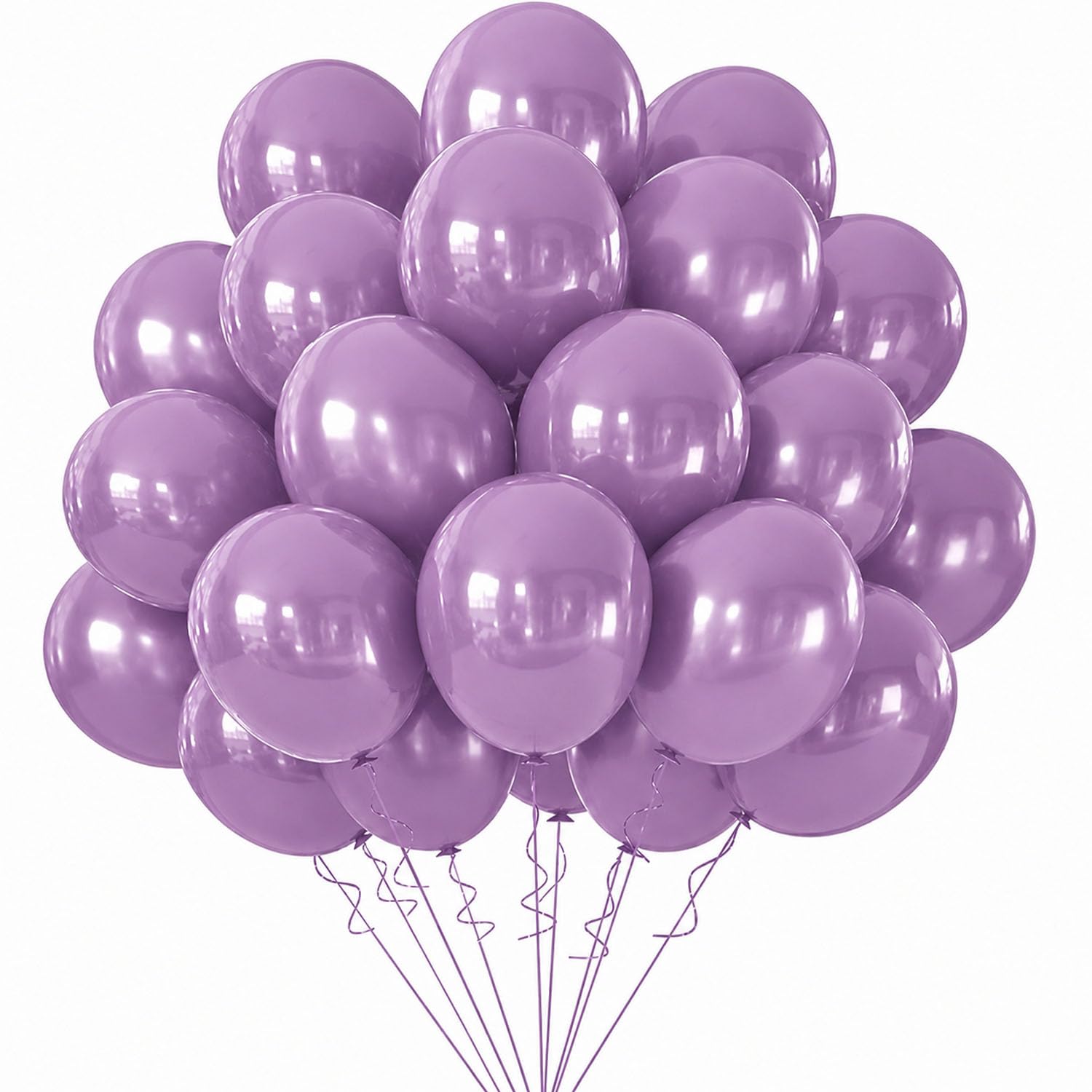 lavender Color latex Balloons-image-0