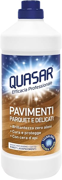Quasar Pavimenti Extra profumo 1000 ml - con Tecnologia Asciuga Rapido - 2