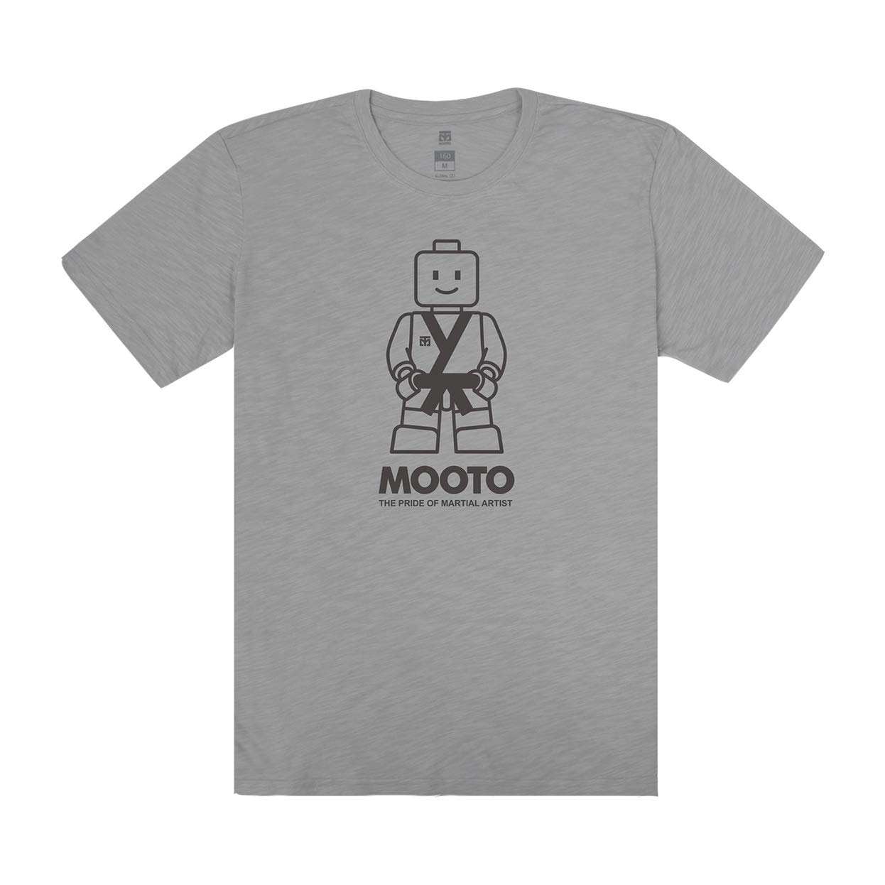 MOOTO Korea Taekwondo Slub Mootoy T-Shirts MMA Martial Arts Kickboxing Demonstration Team Shirt Gym School Academy